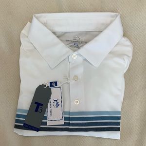 NWT Tide to Tail Collection Polo from Southern Tide XXL